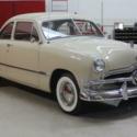 1950 Ford Custom Deluxe  77,177 Miles Beige   Manual