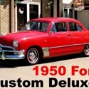 1950 Ford Custom Deluxe Tudor Sedan Hot Rod Street 49 50 51 Show-Box Flathead V8