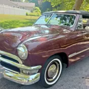 1950 FORD DELUXE SHOEBOX CONVERTIBLE FLATHEAD V8 3 SPEED POWER TOP TURN-KEY!!!