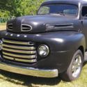 1950 Ford F-1 Pickup Black RWD Automatic Short Bed