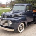 1950 Ford F-1 Pickup Truck w/239 ci Flathead V-8 Engine, 3 spd, and Oak Slat Bed