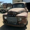 1950 FORD F1 PICK UP ALL STOCK ORIGINAL TRUCK RAT ROD 50 STREETROD FLATHEAD