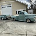 1950 Ford F1 Pickup Green RWD Automatic custom