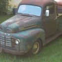 1950 Ford F1 pickup, short bed, factory grill guard
