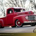 1950 Ford F1  Red Truck 547ci V8 278 Miles