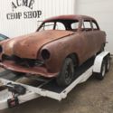 1950 Ford sedan project woody chopped Hotrod rat rod project sbc sbf flathead