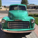 1950 GMC Truck model 150 flatbed pickup Green w Brown interior V8 Auto 700R4