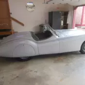 1950 Jaguar XK120 Alloy Body Roadster  LHD