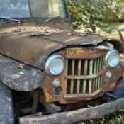 1950 jeep willys pre korean war vehicle