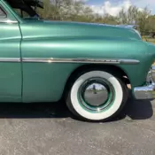 1950 Mercury Eight 22583 Miles Maywood Green Coupe 255 V8 3-Speed