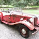 1950 MG TD T Series Barn Garage Find NO RESERVE