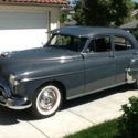1950 Olds 88 Futuramic 4 door sedan with a 303 cubic inch, 135 hp V-8 Rocket eng