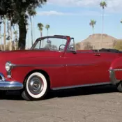 1950 Oldsmobile Rocket 88 Futuramic Convertible 2857 Miles Garnet Maroon Conver