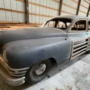 1950 Packard Super Eight Wagon Blue wood