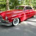 1950 Packard Victoria Custom  2302 Miles Red CONV-COUPE 0 Automatic