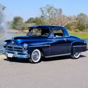 1950 Plymouth Business Coupe  Blue