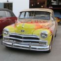 1950 Plymouth Deluxe 2 Door Sedan Custom Paint with Flames Decals