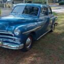 1950 Plymouth DeLuxe Blue RWD Manual P-20