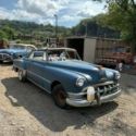 1950 Pontiac Chieftan convertible silver streak barn find patina