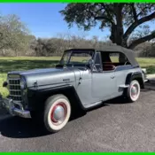 1950 Willy&#039;s 161 F-Head Convertible