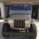 1950 WILLY&#039;S OVERLAND JEEP CJ3-A &#034;RESTORED&#034; 4x4