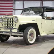 1950 Willys Jeepster  66961 Miles Yellow Lusterless Flat Jeep 134ci I4 3 Speed M