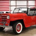 1950 Willys Jeepster  77353 Miles Bright Red SUV 2.2L I4 3 Speed Manual