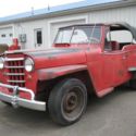 1950 willys Jeepster, barn find, old hot rod with 289 Ford V8 & C4 transmission