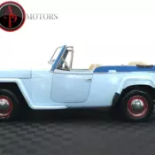 1950 Willys Jeepster Rebuilt Engine and RARE Overdrive!