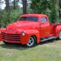 1951 Chevrolet 3100  2800 Miles Red  350 Auto, chopped, molded, wood bed