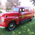 1951 Chevrolet 3800 Panel Fire Truck 16K low mileage