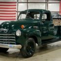1951 Chevrolet 3800 Pickup 7783 Miles Green Pickup Truck 216ci 6-Cylinder Manual