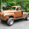 1951 Chevrolet 4400 Pickup 4 x 4; 350 Chevy, Auto, runs great (video)