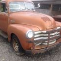 1951 Chevrolet 5 window 3100 truck, needs restored, complete original truck.