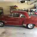 1951 Chevrolet DeLuxe Red RWD Manual two door coupe