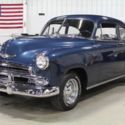 1951 Chevrolet Styleline Deluxe 47331 Miles Blue Coupe 216.5 ci  I-6 3 Speed Man