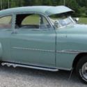 1951 Chevy 2 Door Sedan Seafoam Green 235 6 Cylinder Manual Transmission