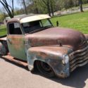 1951 Chevy 3100 Badass V8 Powered Slammed Hotrod Patina Ratrod Shop Truck