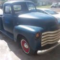1951 Chevy 3100  prior Store Prop truck, rolling chassis for frame swap project