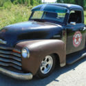 1951 Chevy 3100 SBC V8 Powered Slammed Suspension Hotrod Patina Shop Truck