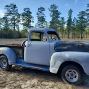 1951 CHEVY 3100 TRUCK 5 WINDOW PROJECT NEEDS RESTO ESTATE STORED 10 YEARS