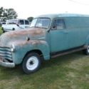 1951 Chevy 3800 1 ton panel truck original unrestored rare factory orange