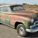 1951 CHEVY BEL AIR 2 DOOR HARDTOP CLEAR TITLE PROJECT CAR ROLLER NO ENG TRANS