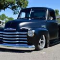 1951 chevy truck 3100 5 window bagged pickup