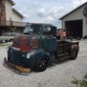 1951 COE Chevrolet cab over engine rat rod patina LS 5.3 auto 3100 c10 hot rod