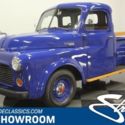 1951 Dodge B-Series Truck 5-Window Pickup Truck 218 Inline 6 3 Speed Manual Clas