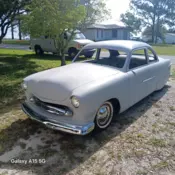 1951 Ford 2 Door Coupe Custom Sled Low Rider