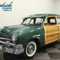 1951 Ford Country Squire Woody Wagon 2804 Miles Highland Green Metallic Station