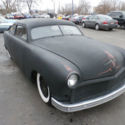 1951 FORD COUPE RAT ROD CHOPPED FRENCHED BAGGED
