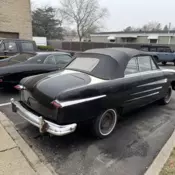 1951 Ford Custom Convertible Black deluxe